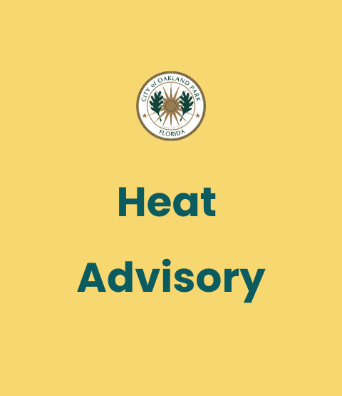 web news item to announce heat advisory 