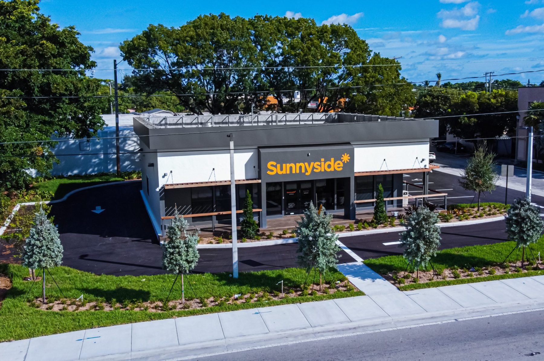 Photo of the front of the Sunnyside business 