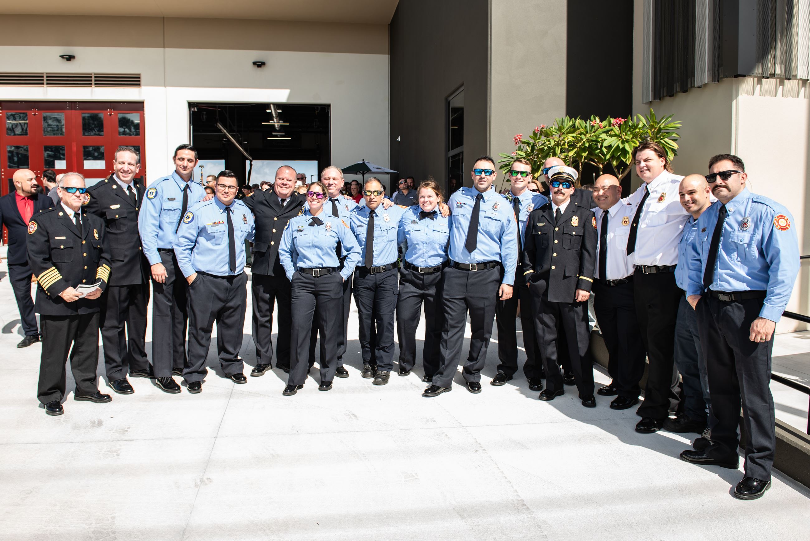 photo from fire station 9 ribbon cutting 