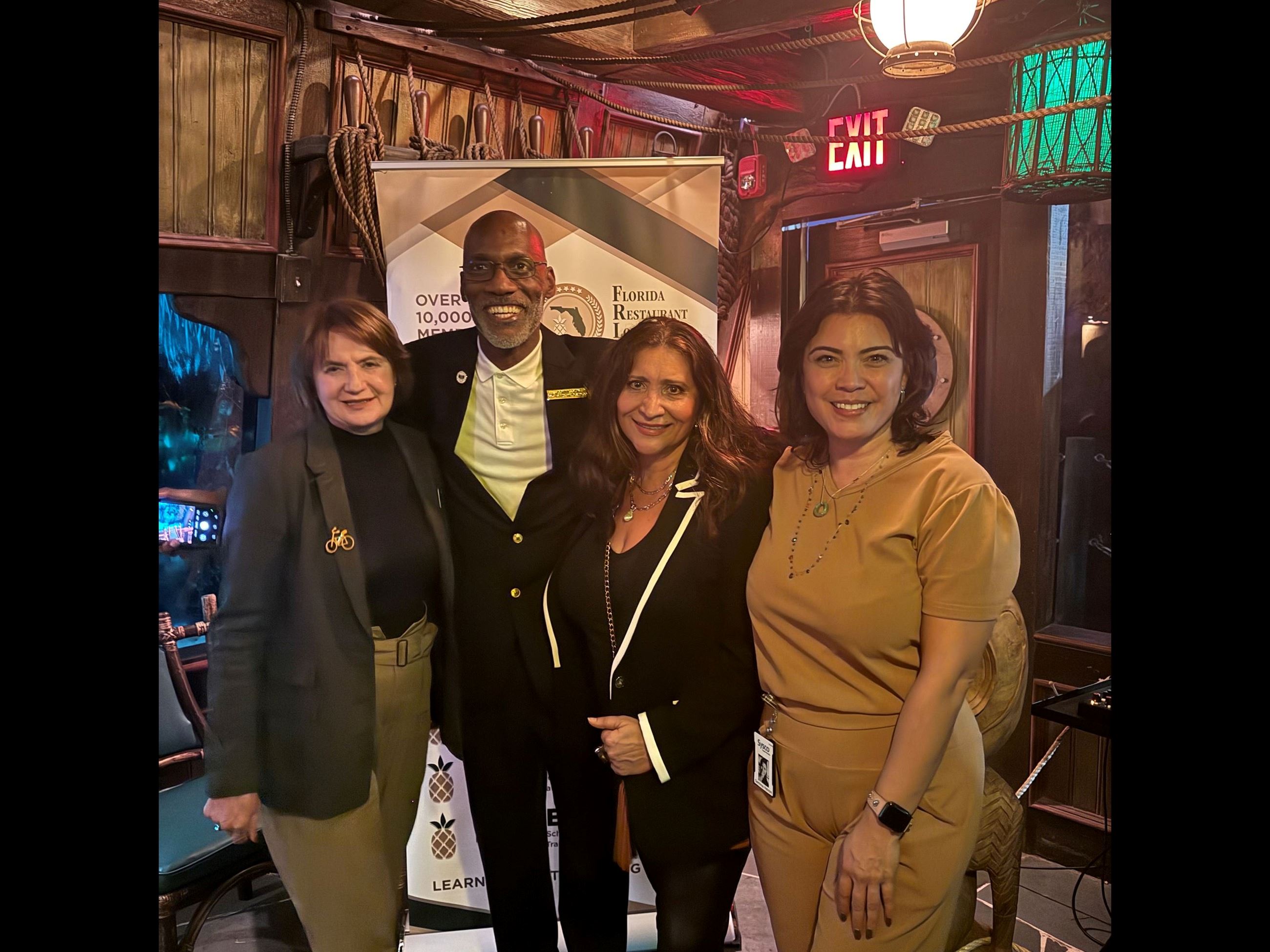 Budhoo at FRLA Board Dinner Jan 2025