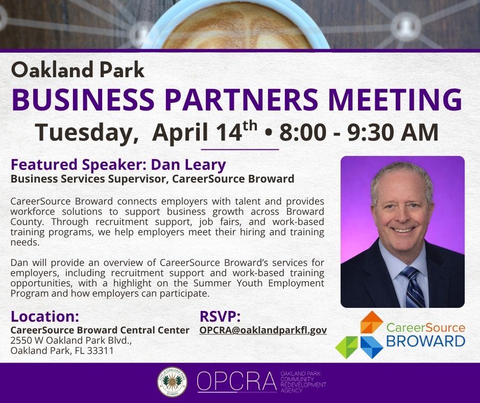 Image showing speaker for next Business Partner Meeting 