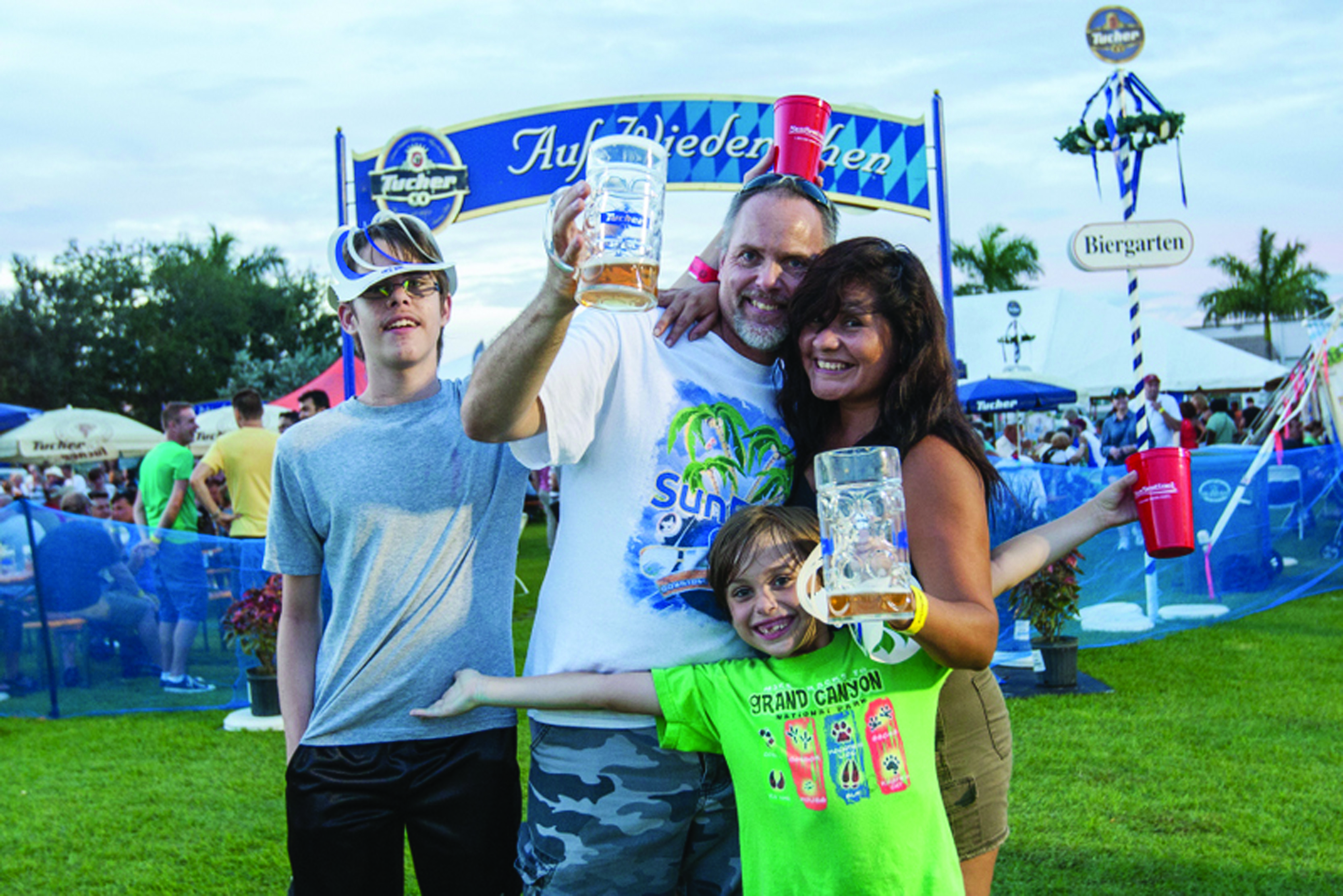 Entrance to Oktoberfest
